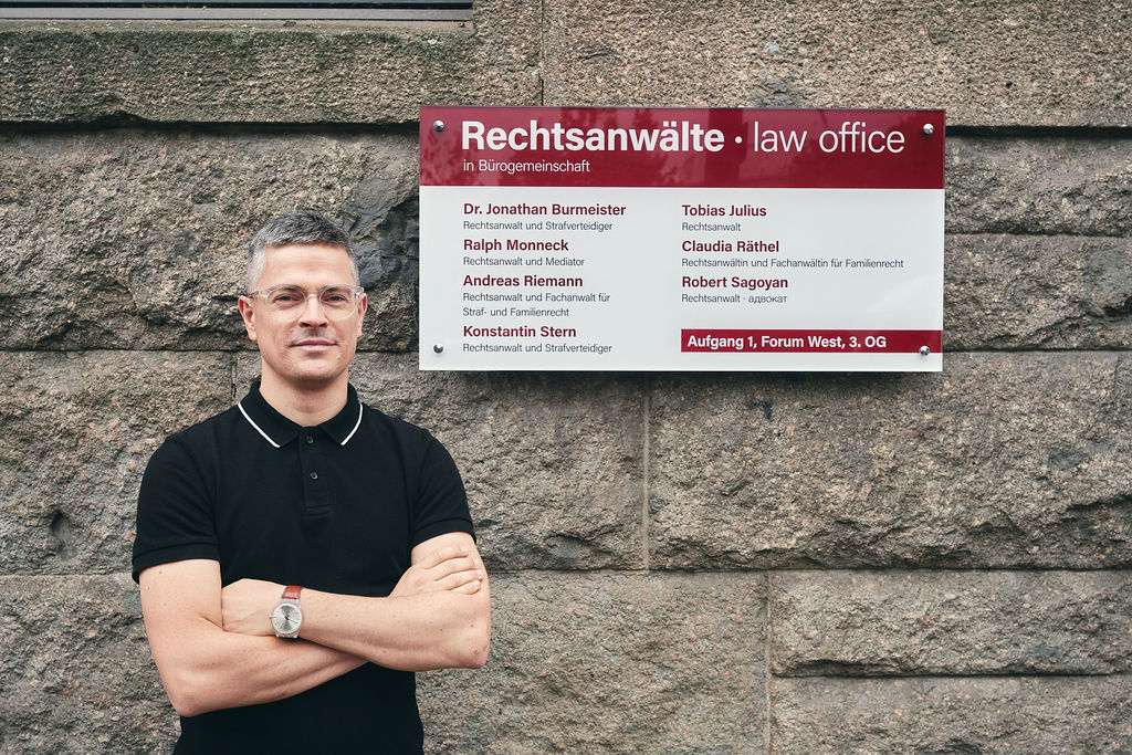 Your Lawyer in BerlinMitte Dr. Jonathan Burmeister